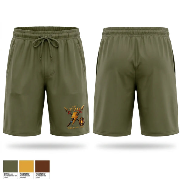 Athletic Shorts With Pockets, 1st TIAD, Army, Teamtime, Team time, sublimation, custom sports apparel, team uniforms, spirit wear, spiritwear, sports uniforms, custom shirts, team store, custom team store, fundraiser sports, apparel fundraiser