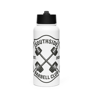 Southside Barbell ClubSouthside Barbell Club 7039958 Stainless Steel Water Bottle with a Straw Lid