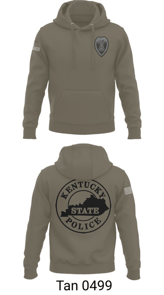 Hoodie, Kentucky State Police Post 9 D Unit, Police, Teamtime, Team time, sublimation, custom sports apparel, team uniforms, spirit wear, spiritwear, sports uniforms, custom shirts, team store, custom team store, fundraiser sports, apparel fundraiser