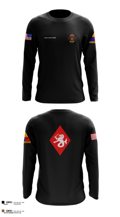 HHB/4-60th ADAR Long Sleeve Performance Shirt 14
