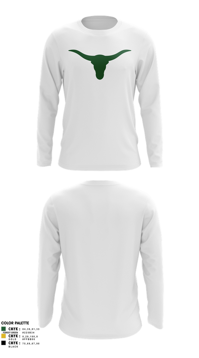 Battle Mountain Longhorns 79152921 Long Sleeve Performance Shirt 4