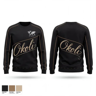 OKOLI CORP 64038817 Crew Neck Sweatshirt - 1