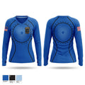 Real Time Crime Center Women's Long Sleeve V-neck Shirt - 1