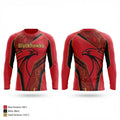 Raleigh Blackhawks 77406994 Long Sleeve Performance Shirt 1