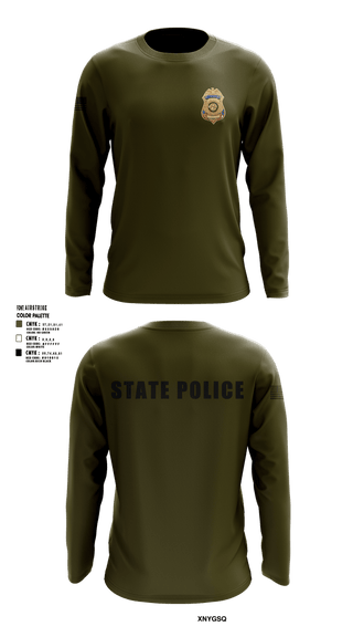 Long Sleeve Performance Shirt, GDC K9, Police, Teamtime, Team time, sublimation, custom sports apparel, team uniforms, spirit wear, spiritwear, sports uniforms, custom shirts, team store, custom team store, fundraiser sports, apparel fundraiser