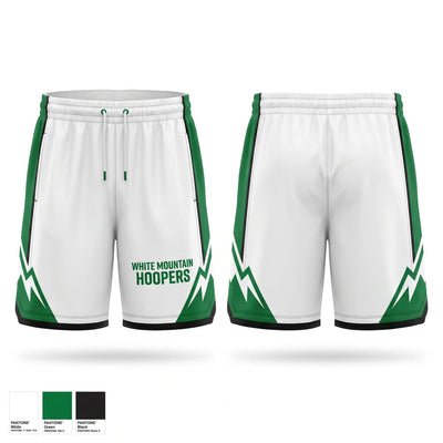 White Mountain Hoopers Athletic Shorts With Pockets - 1