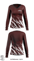 Frankfort 36484220 Women's Long Sleeve V-neck Shirt - 1