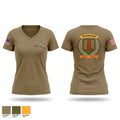 206th MST Women's Short Sleeve V-neck Shirt - 1