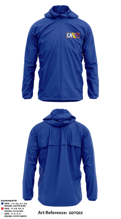 California District 17 Little League 63083177 Windbreaker - 22