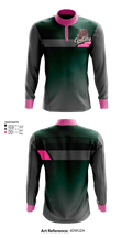 CinCity Hoosiers 84371700 Quarter Zip Jacket - 1