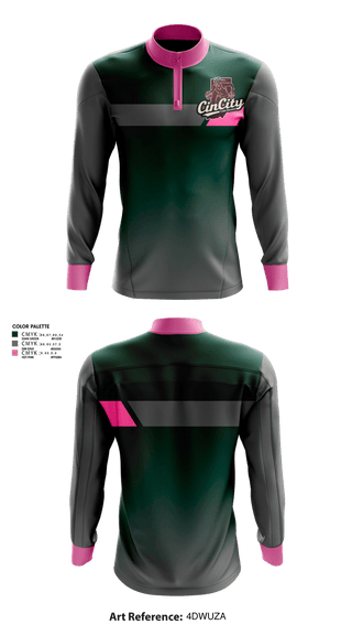 Quarter Zip Jacket, CinCity Hoosiers, Men's Basketball, Teamtime, Team time, sublimation, custom sports apparel, team uniforms, spirit wear, spiritwear, sports uniforms, custom shirts, team store, custom team store, fundraiser sports, apparel fundraiser
