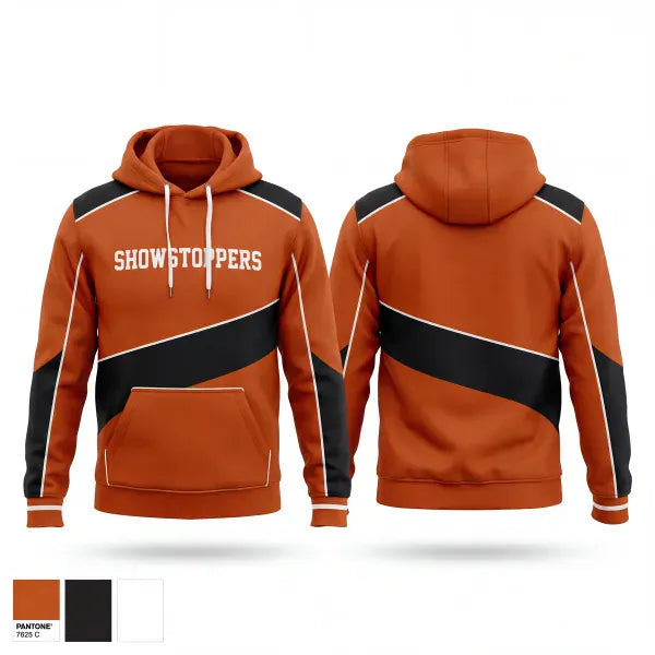 Hoodie, SHOWSTOPPERS, Men's Basketball, Teamtime, Team time, sublimation, custom sports apparel, team uniforms, spirit wear, spiritwear, sports uniforms, custom shirts, team store, custom team store, fundraiser sports, apparel fundraiser
