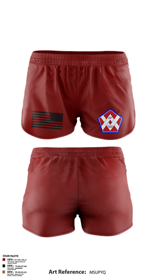 Ranger Panties, 55th Sustainment Brigade, , Teamtime, Team time, sublimation, custom sports apparel, team uniforms, spirit wear, spiritwear, sports uniforms, custom shirts, team store, custom team store, fundraiser sports, apparel fundraiser