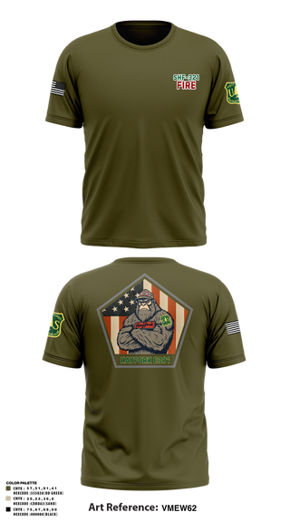 Short Sleeve Performance Shirt, Hayfork Engine 321, , Teamtime, Team time, sublimation, custom sports apparel, team uniforms, spirit wear, spiritwear, sports uniforms, custom shirts, team store, custom team store, fundraiser sports, apparel fundraiser