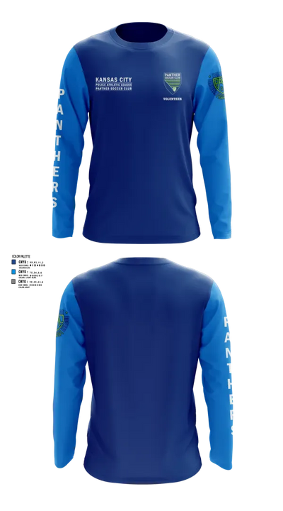 Kansas City Missouri Police Athletic League Panthers (Soccer) 2790826 Long Sleeve Performance Shirt 11