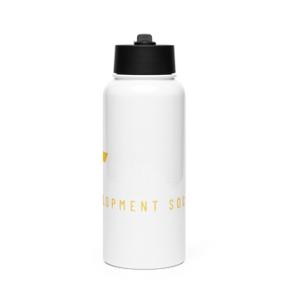 Elite Development Soccer Stainless Steel Water Bottle with a Straw Lid