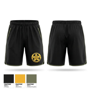 Athletic Shorts With Pockets, Mounds PD, Police, Teamtime, Team time, sublimation, custom sports apparel, team uniforms, spirit wear, spiritwear, sports uniforms, custom shirts, team store, custom team store, fundraiser sports, apparel fundraiser