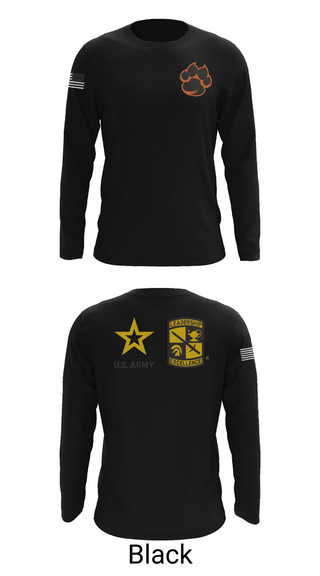 Long Sleeve Performance Shirt, MMI ROTC, Army, Teamtime, Team time, sublimation, custom sports apparel, team uniforms, spirit wear, spiritwear, sports uniforms, custom shirts, team store, custom team store, fundraiser sports, apparel fundraiser