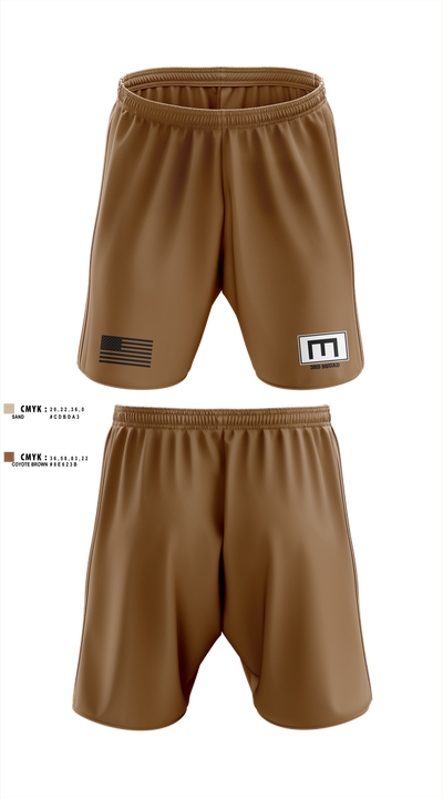 180th ESC 11567866 Athletic Shorts With Pockets - 1
