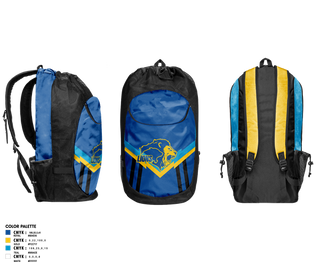 Gear Bag, Gahanna Lincoln High School Wrestling, Wrestling, Teamtime, Team time, sublimation, custom sports apparel, team uniforms, spirit wear, spiritwear, sports uniforms, custom shirts, team store, custom team store, fundraiser sports, apparel fundraiser