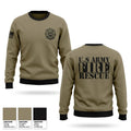 U. S. ARMY FIRE RESCUE Crew Neck Sweatshirt - 1