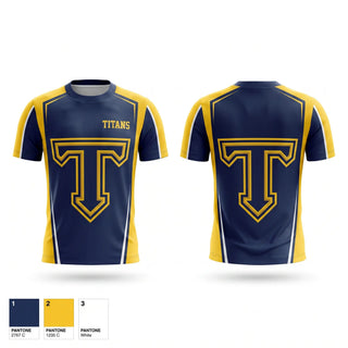 Short Sleeve Performance Shirt, Titans, Baseball, Teamtime, Team time, sublimation, custom sports apparel, team uniforms, spirit wear, spiritwear, sports uniforms, custom shirts, team store, custom team store, fundraiser sports, apparel fundraiser