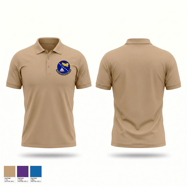 Short Sleeve Performance Polo, Wright-Patterson Composite Squadron, Air Force, Teamtime, Team time, sublimation, custom sports apparel, team uniforms, spirit wear, spiritwear, sports uniforms, custom shirts, team store, custom team store, fundraiser sports, apparel fundraiser