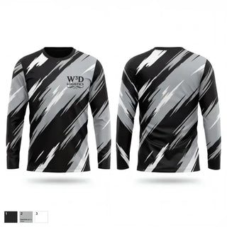 Long Sleeve Performance Shirt, W3D Logistics, Bowling, Teamtime, Team time, sublimation, custom sports apparel, team uniforms, spirit wear, spiritwear, sports uniforms, custom shirts, team store, custom team store, fundraiser sports, apparel fundraiser