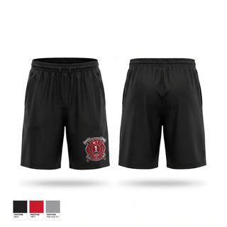Athletic Shorts With Pockets, Village of Wappingers falls Station 1, Fire Department, Teamtime, Team time, sublimation, custom sports apparel, team uniforms, spirit wear, spiritwear, sports uniforms, custom shirts, team store, custom team store, fundraiser sports, apparel fundraiser