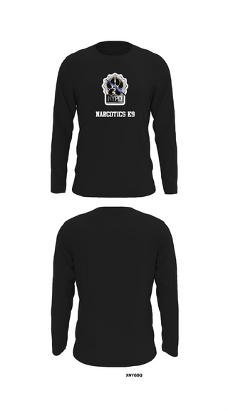 Long Sleeve Performance Shirt, Narcotics K9, , Teamtime, Team time, sublimation, custom sports apparel, team uniforms, spirit wear, spiritwear, sports uniforms, custom shirts, team store, custom team store, fundraiser sports, apparel fundraiser