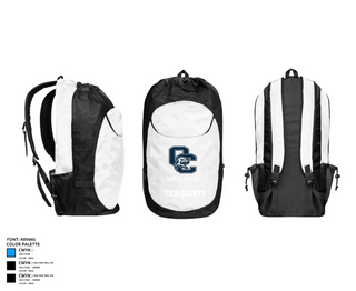Gear Bag, Ohio county, Wrestling, Teamtime, Team time, sublimation, custom sports apparel, team uniforms, spirit wear, spiritwear, sports uniforms, custom shirts, team store, custom team store, fundraiser sports, apparel fundraiser