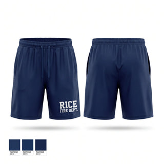 Athletic Shorts With Pockets, Rice Fire Dept, Fire Department, Teamtime, Team time, sublimation, custom sports apparel, team uniforms, spirit wear, spiritwear, sports uniforms, custom shirts, team store, custom team store, fundraiser sports, apparel fundraiser