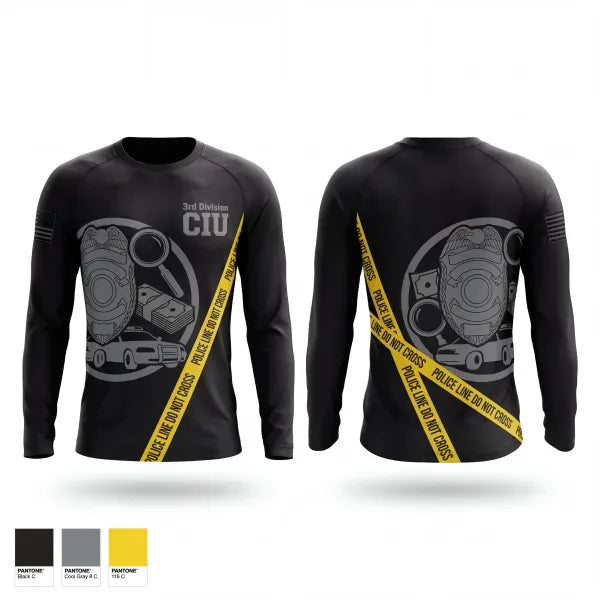 Long Sleeve Performance Shirt, 3rd Division CIU, Police, Teamtime, Team time, sublimation, custom sports apparel, team uniforms, spirit wear, spiritwear, sports uniforms, custom shirts, team store, custom team store, fundraiser sports, apparel fundraiser