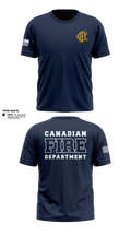 Canadian Volunteer Fire Department 94658474 Short Sleeve Performance Shirt - 102