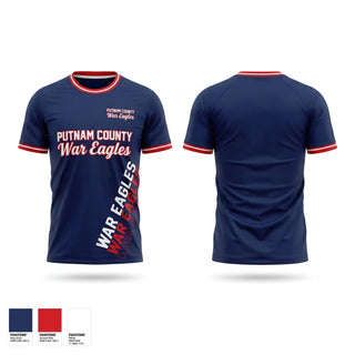 Short Sleeve Performance Shirt, PUTNAM COUNTY War Eagles, Men's Basketball, Teamtime, Team time, sublimation, custom sports apparel, team uniforms, spirit wear, spiritwear, sports uniforms, custom shirts, team store, custom team store, fundraiser sports, apparel fundraiser