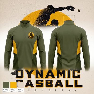 Dynamic Baseball Quarter Zip Jacket - 1