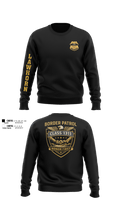 Border Patrol 43558246 Crew Neck Sweatshirt - 100