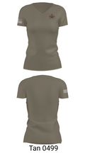165th Quarter Master 21036907 Women's Short Sleeve V-neck Shirt - 6