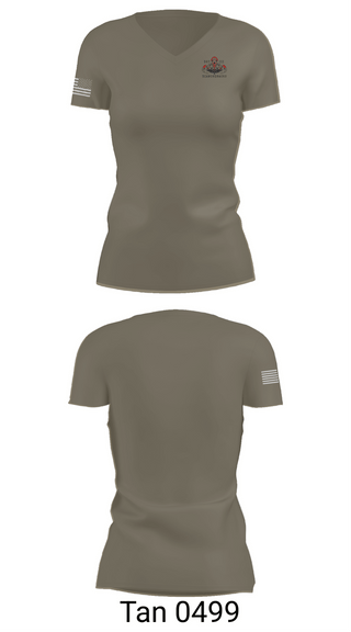 Womens Short Sleeve Vneck Shirt, 165th Quarter Master, National Guard, Teamtime, Team time, sublimation, custom sports apparel, team uniforms, spirit wear, spiritwear, sports uniforms, custom shirts, team store, custom team store, fundraiser sports, apparel fundraiser