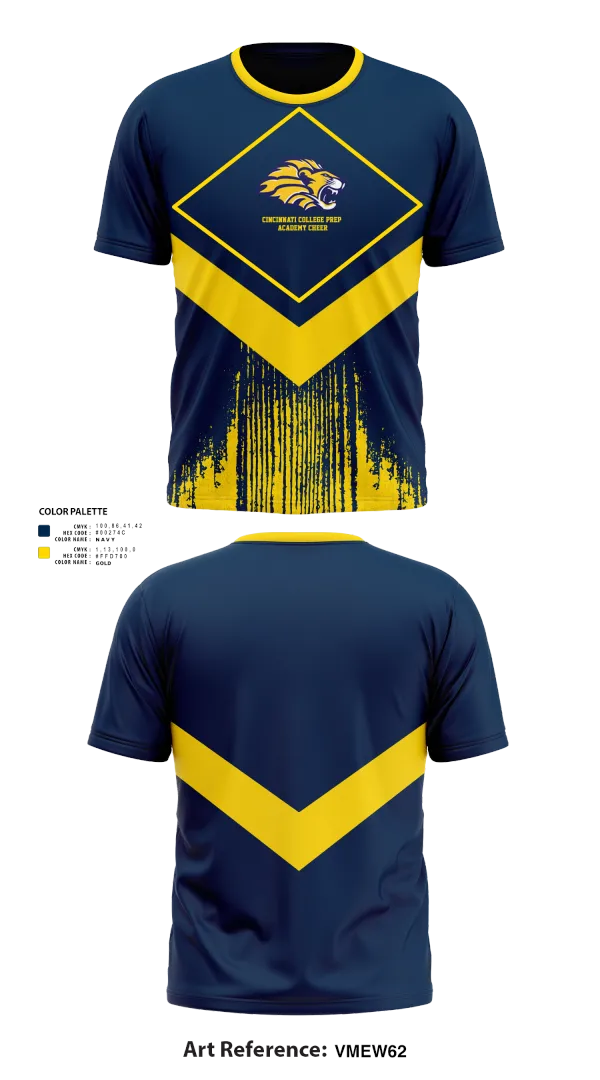 Short Sleeve Performance Shirt, Cincinnati College Prep Academy Cheer, Cheer, Teamtime, Team time, sublimation, custom sports apparel, team uniforms, spirit wear, spiritwear, sports uniforms, custom shirts, team store, custom team store, fundraiser sports, apparel fundraiser