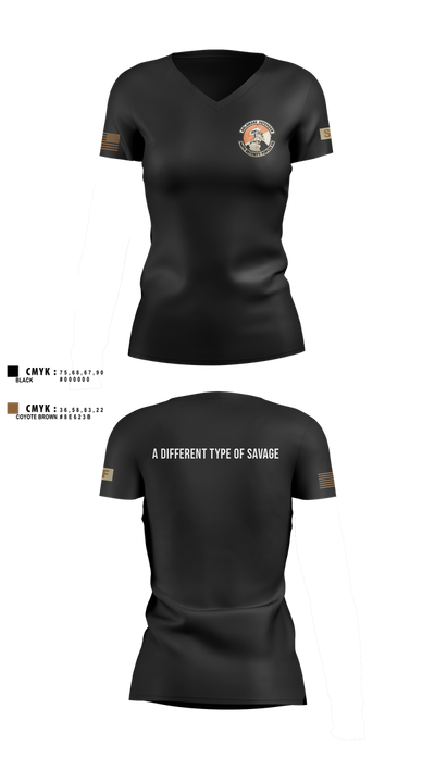 166 SFS 40532858 Women's Short Sleeve V-neck Shirt - 1
