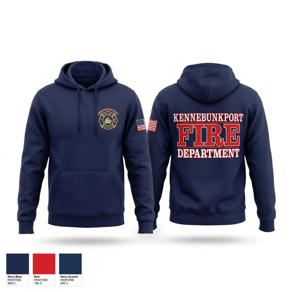Hoodie, Kennebunkport Fire Department, Fire Department, Teamtime, Team time, sublimation, custom sports apparel, team uniforms, spirit wear, spiritwear, sports uniforms, custom shirts, team store, custom team store, fundraiser sports, apparel fundraiser