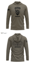 360 CA BDE (Airborne) 20343641 Long Sleeve Performance Shirt with hood - 21