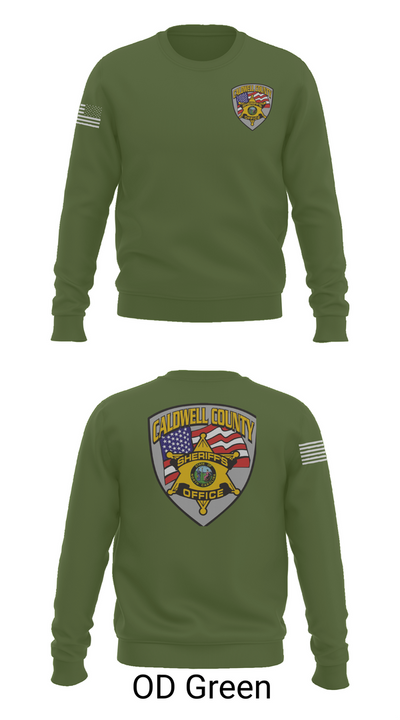 Caldwell County Sheriff's Office 64628956 Crew Neck Sweatshirt - 43