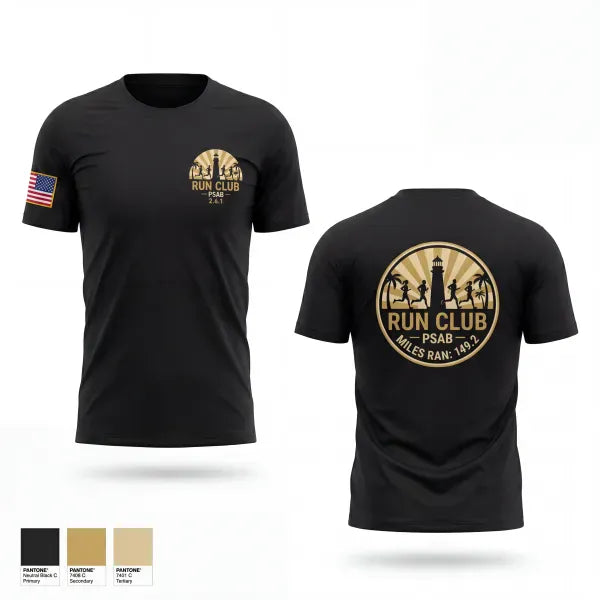 Short Sleeve Performance Shirt, RUN CLUB, Air Force, Teamtime, Team time, sublimation, custom sports apparel, team uniforms, spirit wear, spiritwear, sports uniforms, custom shirts, team store, custom team store, fundraiser sports, apparel fundraiser