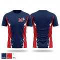 Manalapan Braves 9U Blue 20207398 Soft Poly Tee Cotton Like Feel - 1