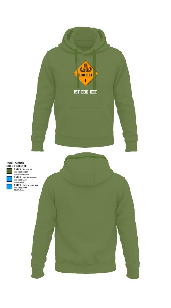 Hoodie, 1st EOD DET, , Teamtime, Team time, sublimation, custom sports apparel, team uniforms, spirit wear, spiritwear, sports uniforms, custom shirts, team store, custom team store, fundraiser sports, apparel fundraiser