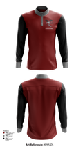 Fairmont Heights High School Basketball 2984774 Quarter Zip Jacket - 41