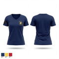 Georgia Department of Public Safety 90457574 Women's Short Sleeve V-neck Shirt - 1