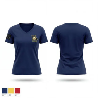 Womens Short Sleeve Vneck Shirt, Georgia Department of Public Safety, Police, Teamtime, Team time, sublimation, custom sports apparel, team uniforms, spirit wear, spiritwear, sports uniforms, custom shirts, team store, custom team store, fundraiser sports, apparel fundraiser